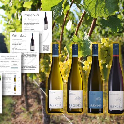 4finest Wine Tasting Box Brendel | Palatinate