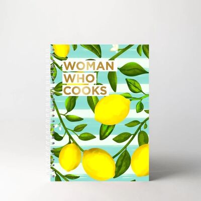 Donna che cucina - Limone