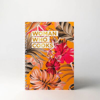 Donna che cucina - Arancio tropicale
