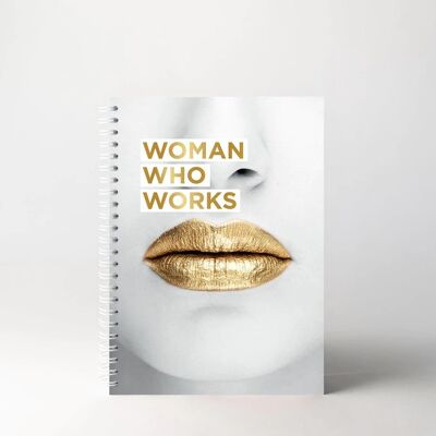Woman Who Works -Gold