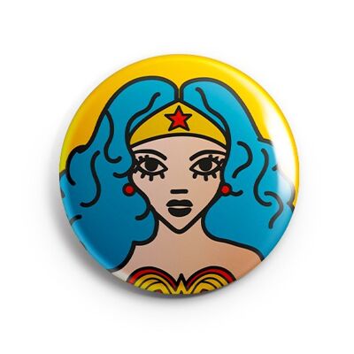 MAGNETE "Wonder Woman" / dell'illustratrice ©️Stéphanie Gerlier