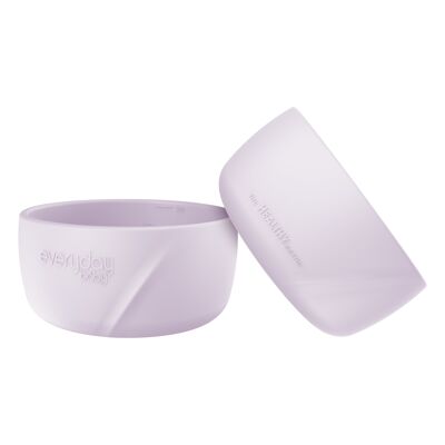 Silicone Baby Bowl 2-pack Light Lavender
