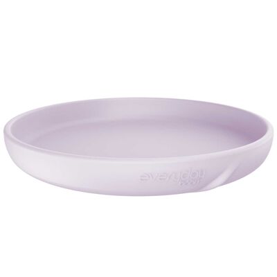 Assiette Silicone Lavande Clair