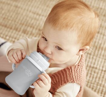Sippy Kit Healthy + Quiet Gris 2