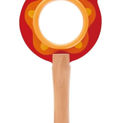 Hape - Wooden Toy - Bee Themed Magnifying Glass