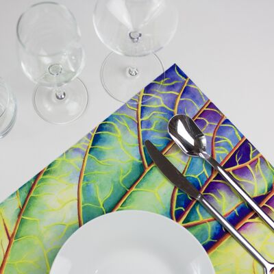 Ribbed placemat