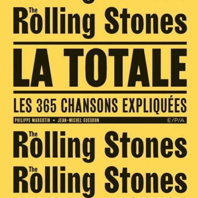 Original Book - The Rolling Stones - La Totale - EPA Edition