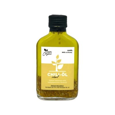 Yellow habanero oil