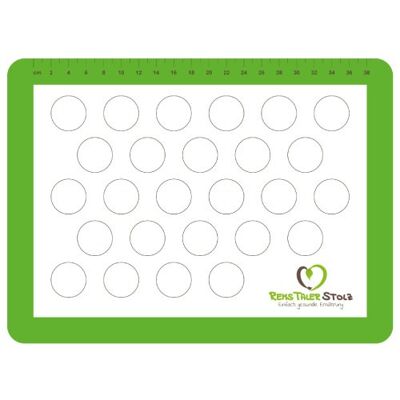 Durable platinum silicone baking mat