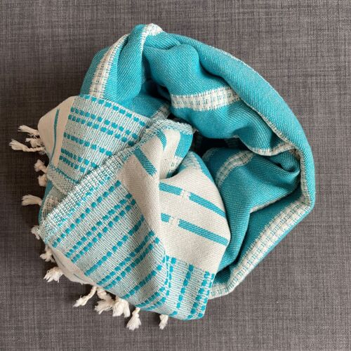 Brava Hammam Towel | Azure