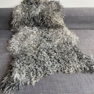 Gotland Rare Breed Sheepskin Natural Greys 0706GOTL03