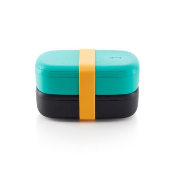 Lunch box turquoise* 1