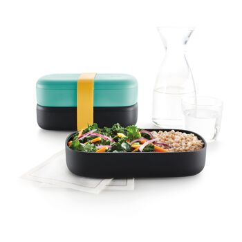 Lunch box turquoise* 5