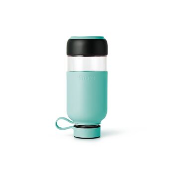 Bottle to go turquoise (verre)* 3