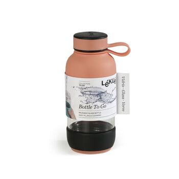 Bottle to go corail (verre) 7