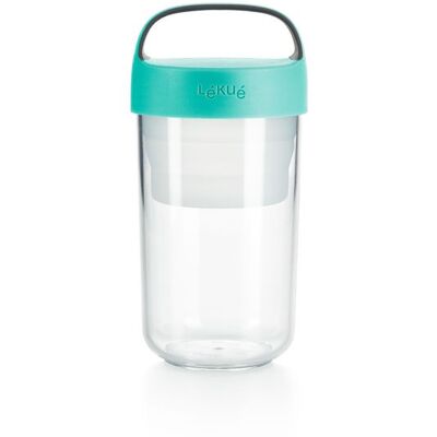 TARRO PARA LLEVAR 600 ml TURQUESA