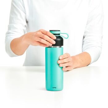 BOUTELLE ISOTHERME TO GO 500 ml. TURQUOISE 4