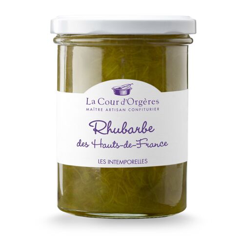 Confiture Rhubarbe des Hauts de France 470g