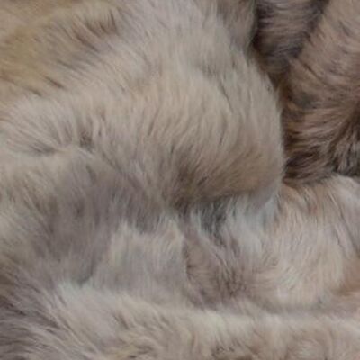 Florence Pocket Scarf 100% Toscana Shearling Fur - Albatross Grey