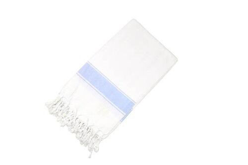 Penzance Hammam Towel Light Blue