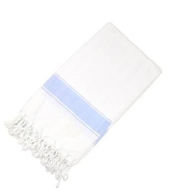 Penzance Hammam Towel Light Blue