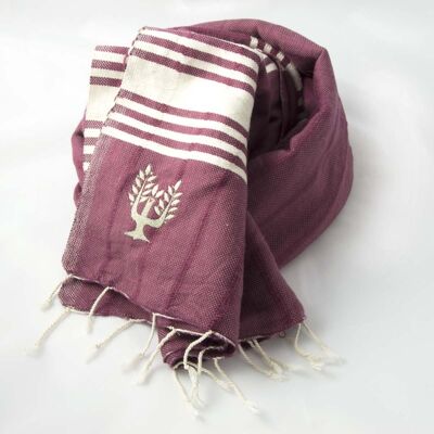 Amalfi Hammam Towel Dewberry