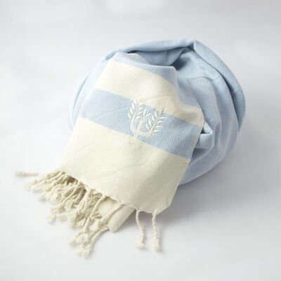 Ibiza Hammam Towel Duck Egg Blue