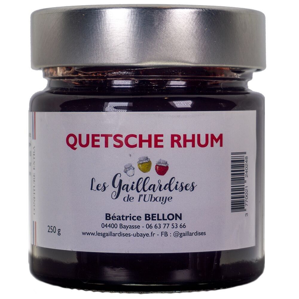 Pflaumenmarmelade mit Gourmet Fusion Rum: