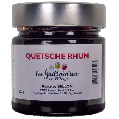 Fusione Gourmet: Marmellata di Rum Quetsche
