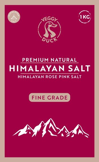 Vente rosa dell'Himalaya puro 1Kg (grade fin) - Non raffiné | naturelle | Senza OGM | Végétalien 2