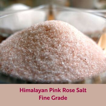 Vente rosa dell'Himalaya puro 1Kg (grade fin) - Non raffiné | naturelle | Senza OGM | Végétalien 3