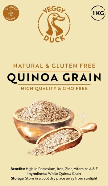 Granella Di Quinoa Bianca (1Kg) - Senza Glutine | Senza OGM 2