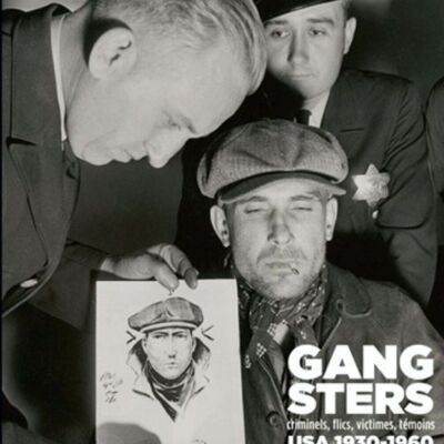 Libro original - GANGSTERS - Criminales, polis, victimas, testigos, USA 1930-1960 - Fotografías de prensa - Edición Heredium