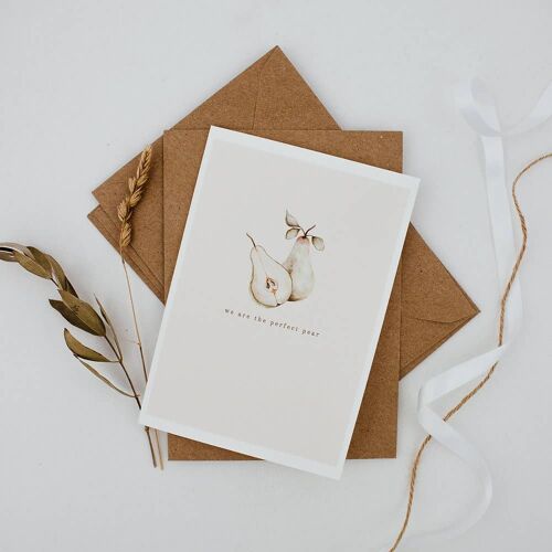 Perfect Pear Card