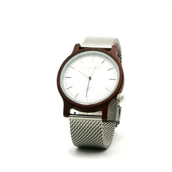 Montre homme en bois et acier - Nike 1