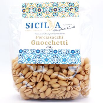 Pâtes Gnocchetti Perciasacchi - Fabriqué en Italie (Sicile) 3