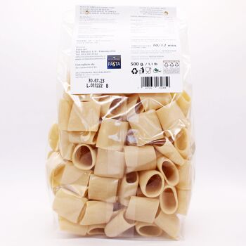 Pâtes Paccheri - Fabriquées en Italie (Sicile) 4