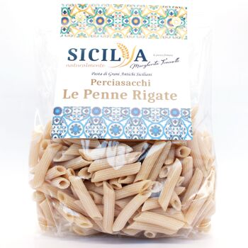 Pâtes Penne rigate Perciasacchi - Fabriqué en Italie (Sicile) 3