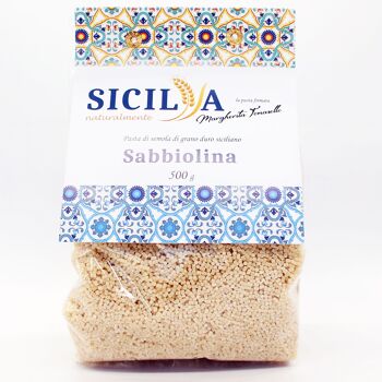 Pâtes Sabbiolina - Fabriquées en Italie (Sicile) 3