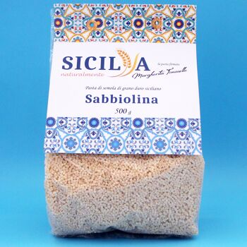 Pâtes Sabbiolina - Fabriquées en Italie (Sicile) 1