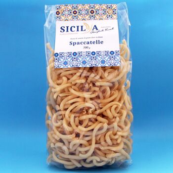 Pâtes Spaccatelle - Fabriquées en Italie (Sicile) 1