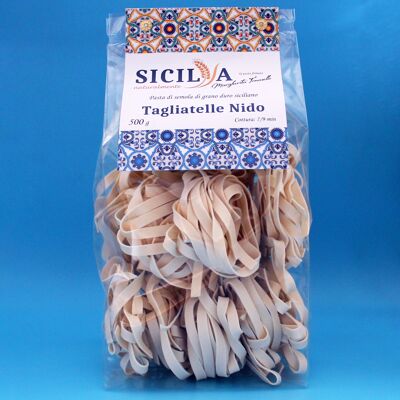 Pasta Tagliatelle Nido - Made in Italy (Sicily)