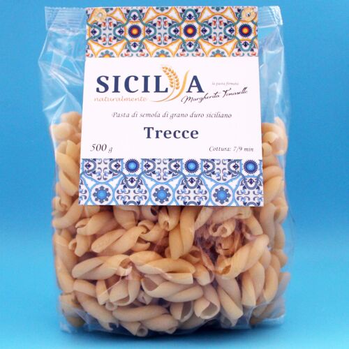 Pasta Trecce - Made in Italy (Sicily)