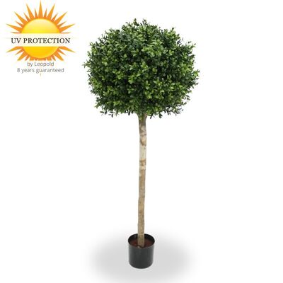 Künstliche Buchsbaumkugel auf Stamm 110 cm UV