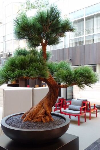 Bonsaï Pinus artificiel 80 cm UV 1