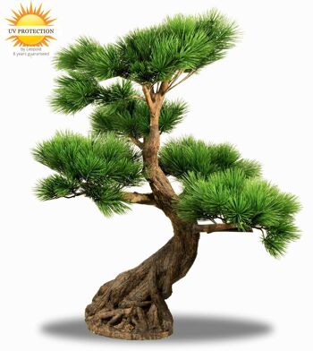 Bonsaï Pinus artificiel 80 cm UV 2