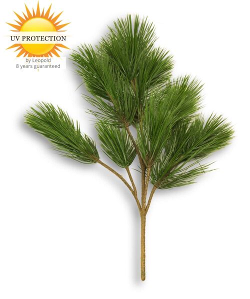 Artificial Pinus branch 65 cm UV