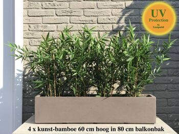 Bambou Artificiel 60 cm UV 3