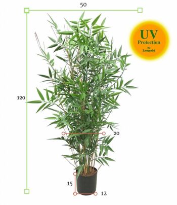 Bambou Artificiel 120 cm UV 5