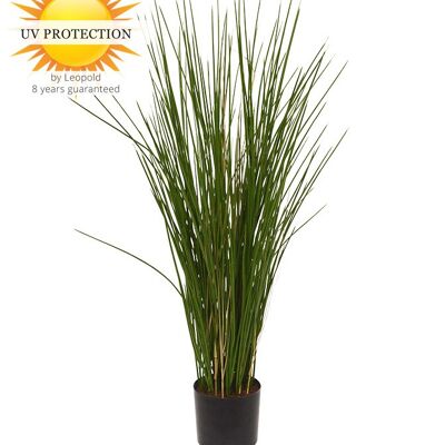 Planta de césped ornamental artificial 80 cm con protección UV